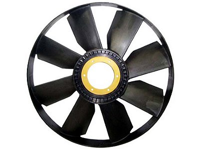 Hélice 8 Pás em Nylon para Ford Cargo Eletrônico 1722E/2422E/2428E/2628E - 6C458600CA