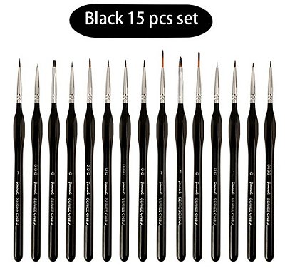 Kit pincel Nylon 15 Peças
