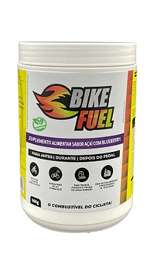 BIKEFUEL  - Suplemento para Ciclista Vegano  - Sabor Açaí com Blueberry 900g