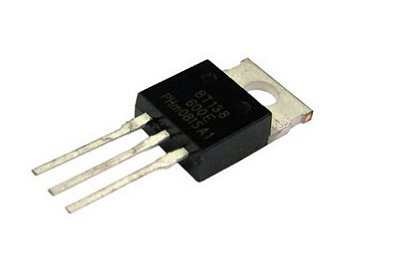 Transistor triac bt 138 600