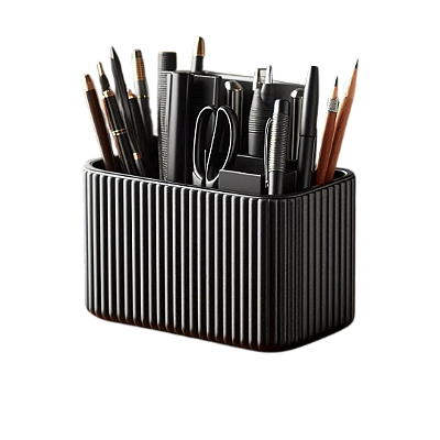 Organizador de mesa escritório canelado