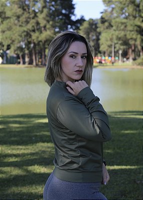 Jaqueta Bomber Verde - Cirrê