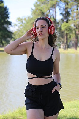 Conjunto Mel - Preto