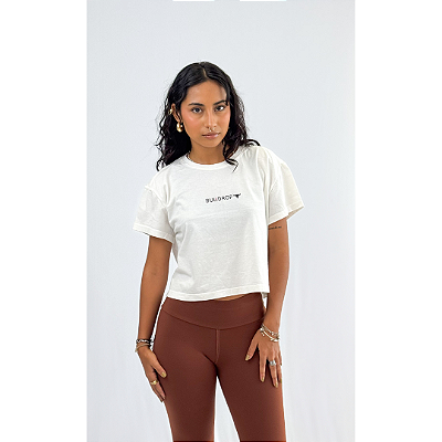 Cropped Bulldrop Off-White