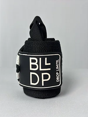 Munhequeira de Compressão Preta e Branca