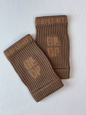 Munhequeira Canelada Marrom Bulldrop