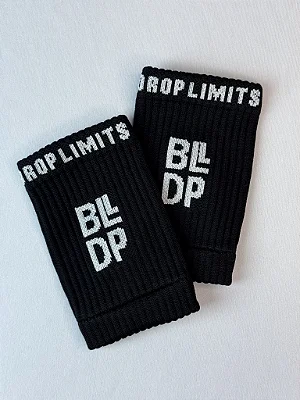 Munhequeira Canelada Preta Bulldrop