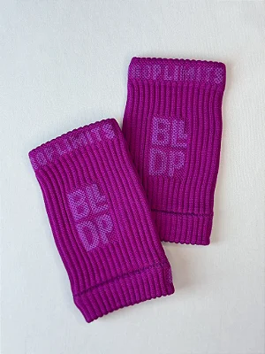 Munhequeira Canelada Rosa Fucsia Bulldrop