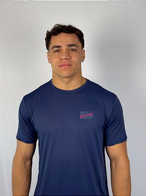 Camiseta Poliamida Azul Drop Limits