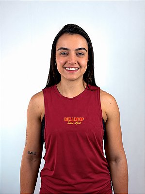 Regata Poliamida Vermelha 2026 Feminina