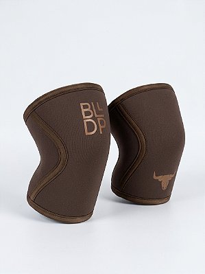 Joelheira Neoprene 7mm Marrom Monocromático
