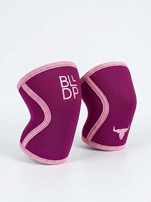 Joelheira Neoprene 7mm Rosa Monocromático