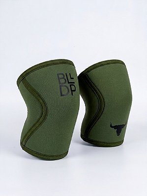 Joelheira Neoprene 7mm Verde Monocromático