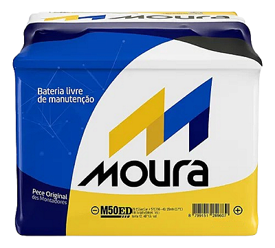 Bateria Moura 50Ah, Convencional