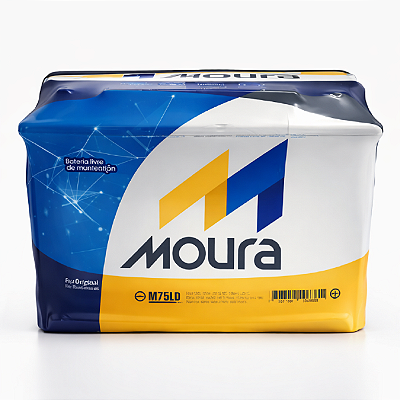 Bateria Moura 75Ah, Convencional