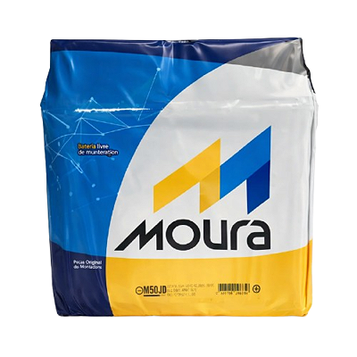 Bateria Moura p/Honda FIT- 50Ah, Convencional