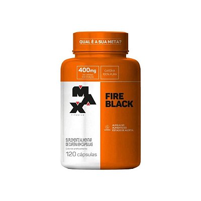 Fire Black 120 Cápsulas Max Titanium