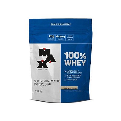 100% Whey Protein Sachê 900G Max Titanium