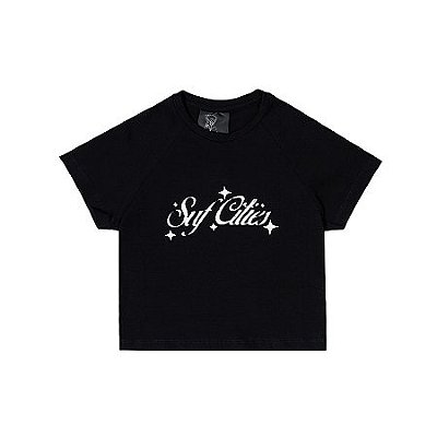 Sufgang - Baby Tee Suf Cities Black