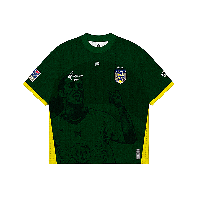 Sufgang x Tropa do Bruxo - Camiseta Jersey Ronaldinho Verde