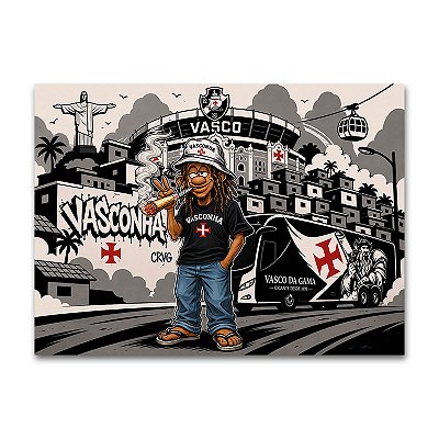 Adesivo Sticker Rastafari Vasco