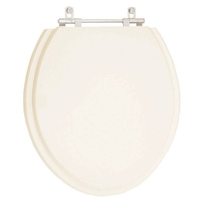 Assento Sanitario Poliester Convencional Oval Bone (Bege Claro) para vaso Ideal Standard