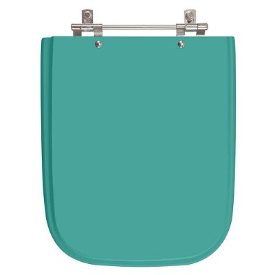 Assento Sanitário Poliester Tivoli Verde Aquamarine para Ideal Standard