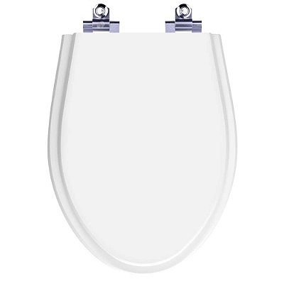 Assento Sanitário Laqueado Soft Close Victoria Branco para vaso American Standard