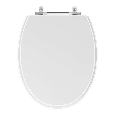 Tampa de Vaso Sanitário Praxis Branco para bacia KZA3