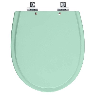 Assento Sanitário Soft Close Polo Verde Agua para vaso Hervy