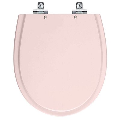 Assento Sanitário Soft Close Polo Rose para vaso Hervy