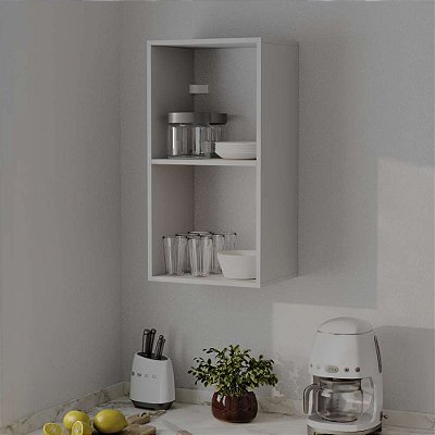 Nicho Aéreo Cozinha Gusto Organizador Branco