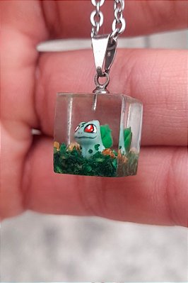 Relíquia em Cubo – Pingente Artesanal