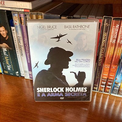 DVD: Sherlock Holmes e a arma secreta - Usado