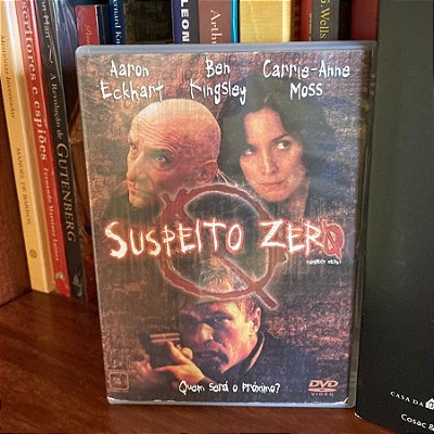 DVD: Suspeito zero - Usado