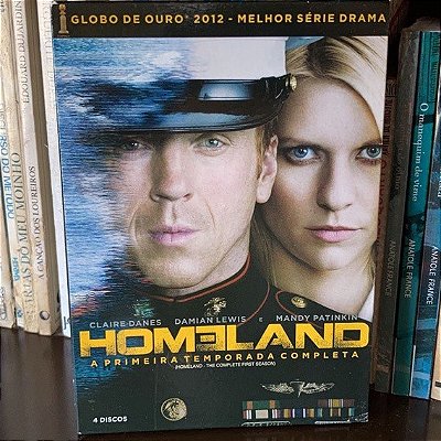 DVD: Série Homeland - Primeira temporada completa - Usado