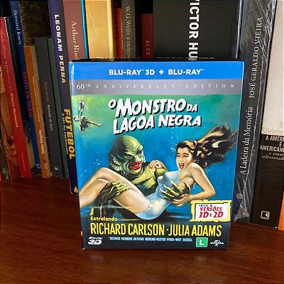 Blu-ray: O monstro da lagoa negra - Usado