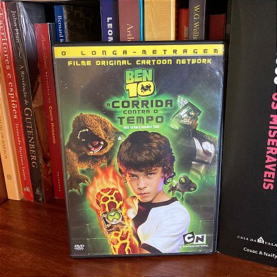 DVD: Ben 10: A corrida contra o tempo - Usado