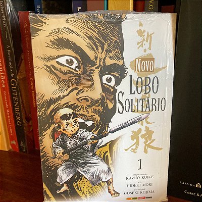 HQ: Novo Lobo Solitário - Vol. 1, de Kazuo Koike, Goseki Kojima & Hideki Mori - Lacrado