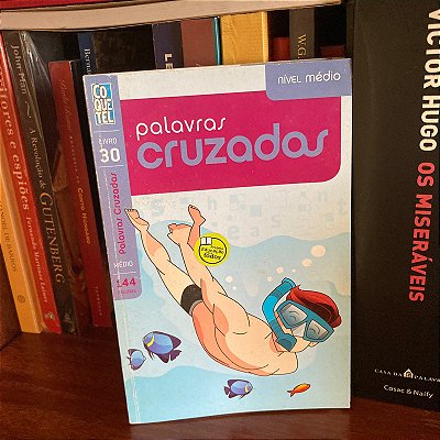 Livro: Palavras cruzadas, n. 30 - Nível Médio - Novo