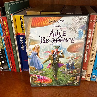 DVD: Alice no país das maravilhas - Usado