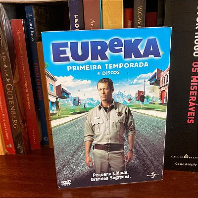 DVD: Série Eureka: Primeira temporada completa - Usado