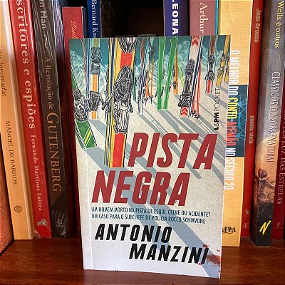 Livro: Pista negra, de Antonio Manzini - Novo