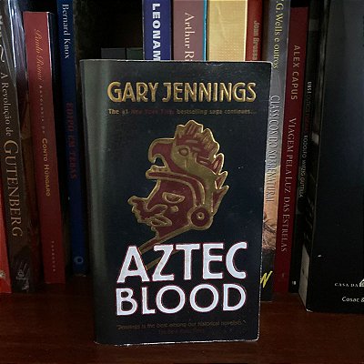 Livro: Aztec blood, de Gary Jennings - Usado