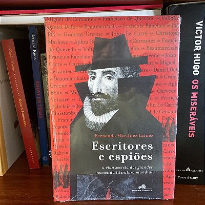 Livro: Escritores e espiões, de Fernando Martínez Laínez - Lacrado