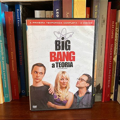 DVD: Série Big bang: A teoria - 1a. temporada - Usado