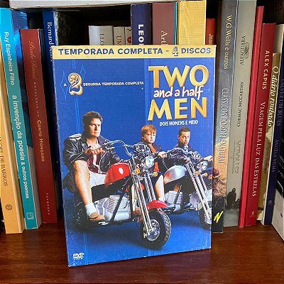 DVD: Box: Série Two and a half men, 2a. temporada - Usado