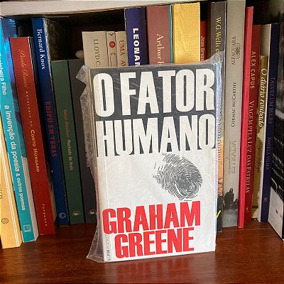 Livro: O fator humano, de Graham Greene - Usado