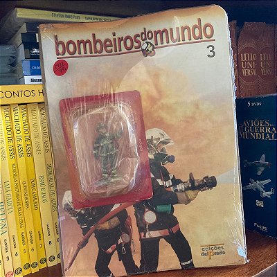 Miniatura: Bombeiros do Mundo, n. 3 - Del Prado - Lacrado