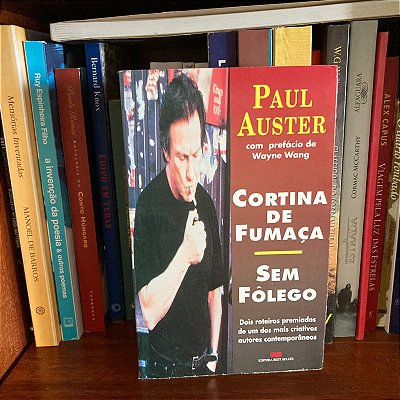 Livro: Cortina de fumaça & Sem fôlego, de Paul Auster - Usado